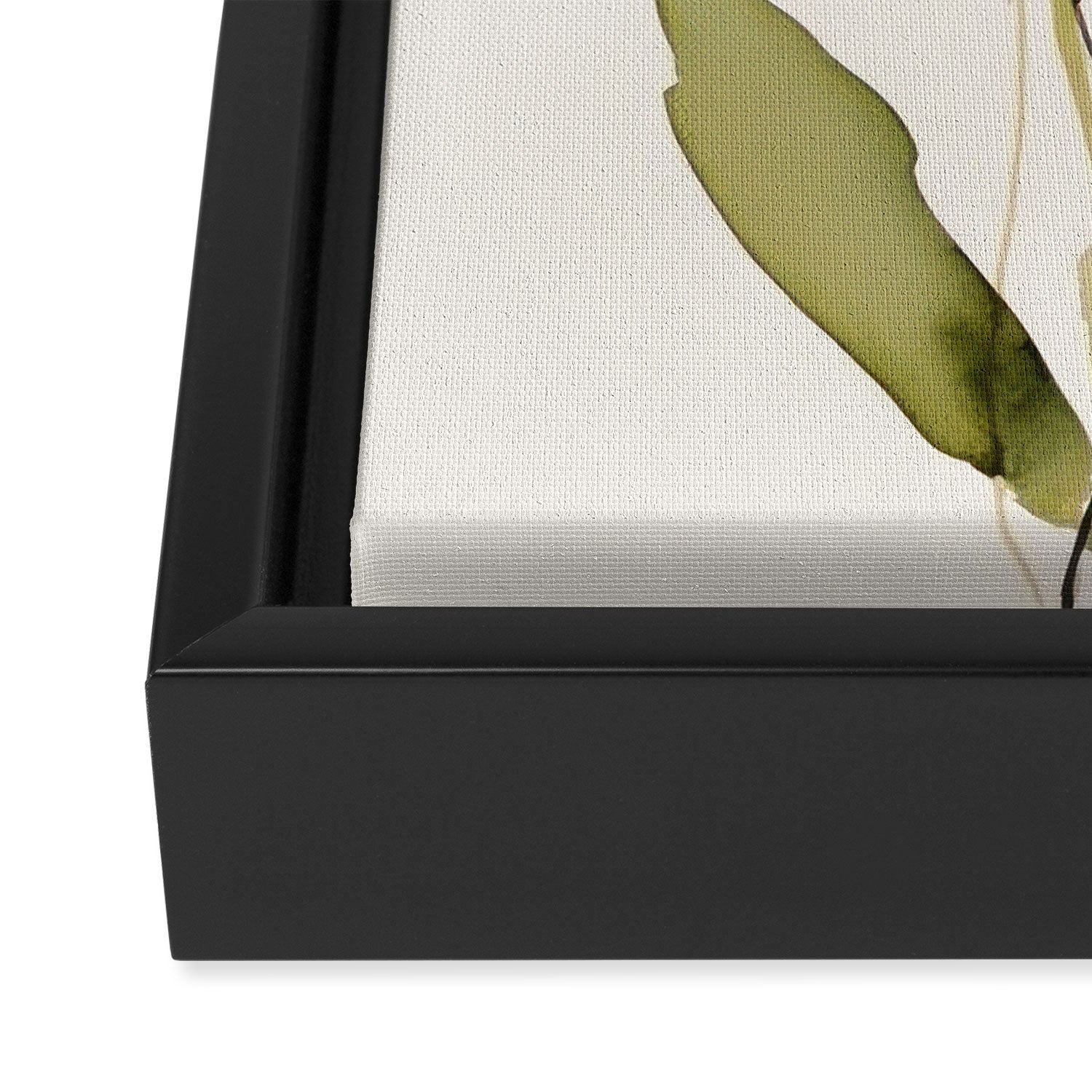Abstract Flower Bouquet  Framed Canvas Print Gallery Image 3