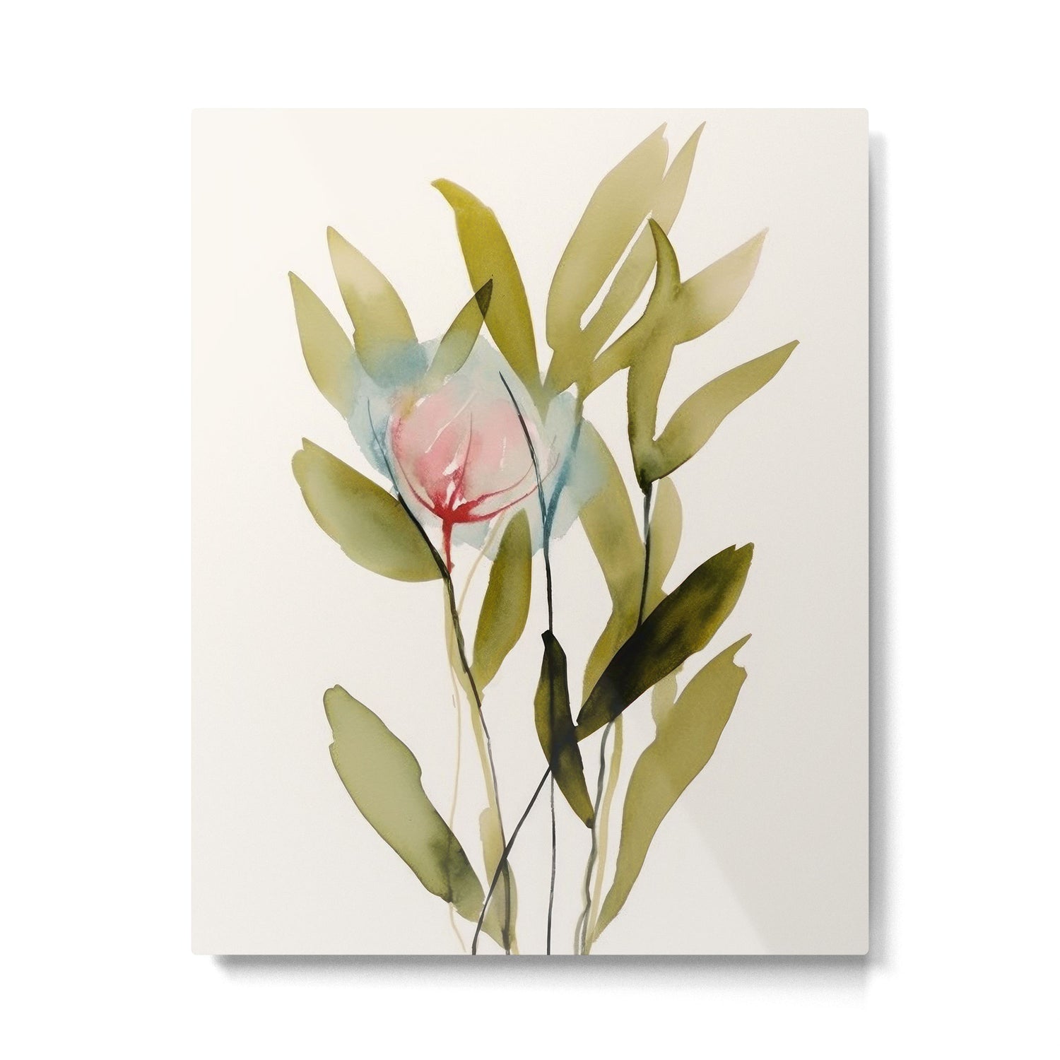 Abstract Flower Bouquet  Metal Print Gallery Image 6