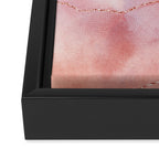 Blush and Purple Sky with Rose gold flashes Framed Canvas Print Gallery Image 3