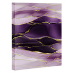Day And Night Purple Marble Landscape Canvas Print Gallery Image 3