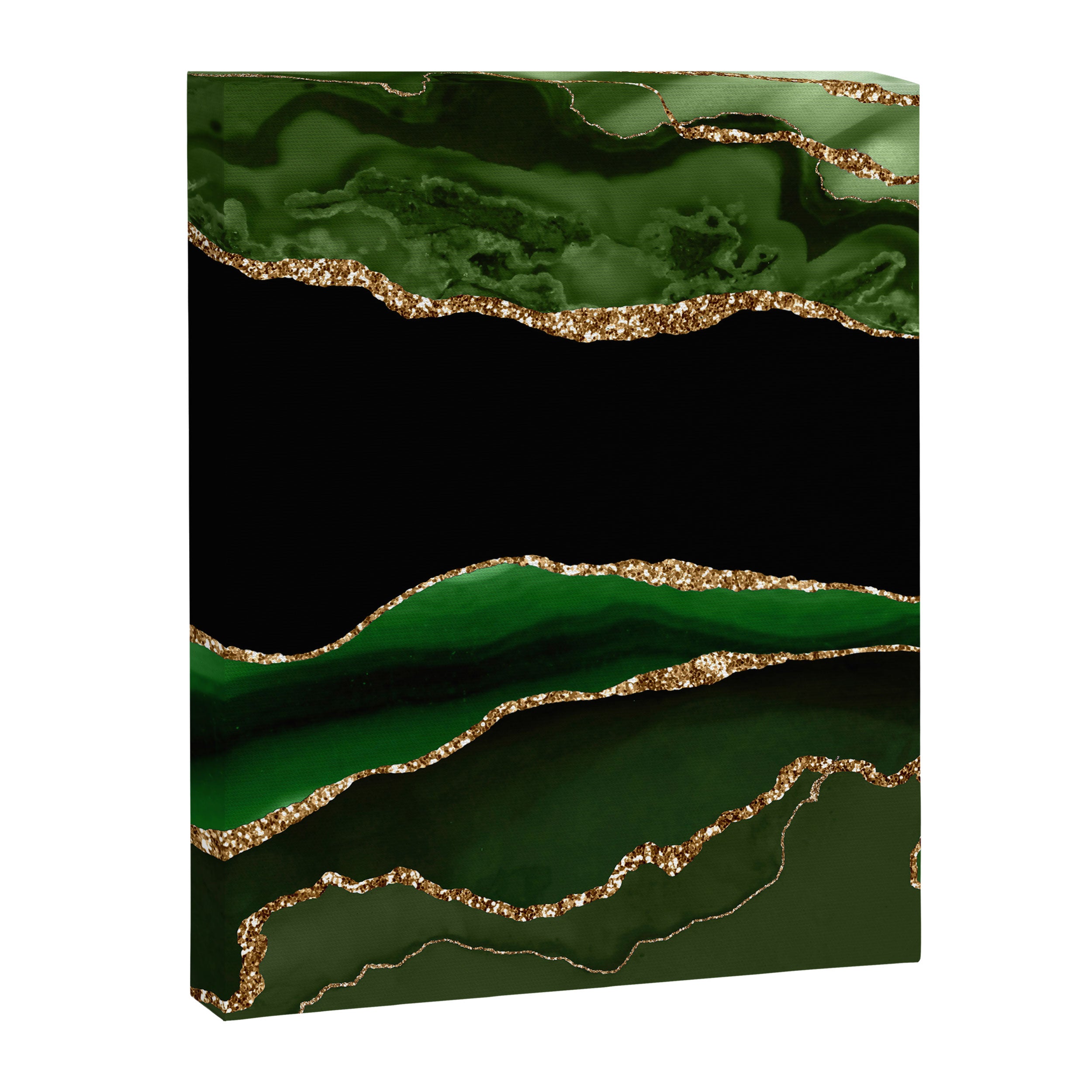 Emerald Marble Glamour Landscapes Canvas Print Gallery Image 8