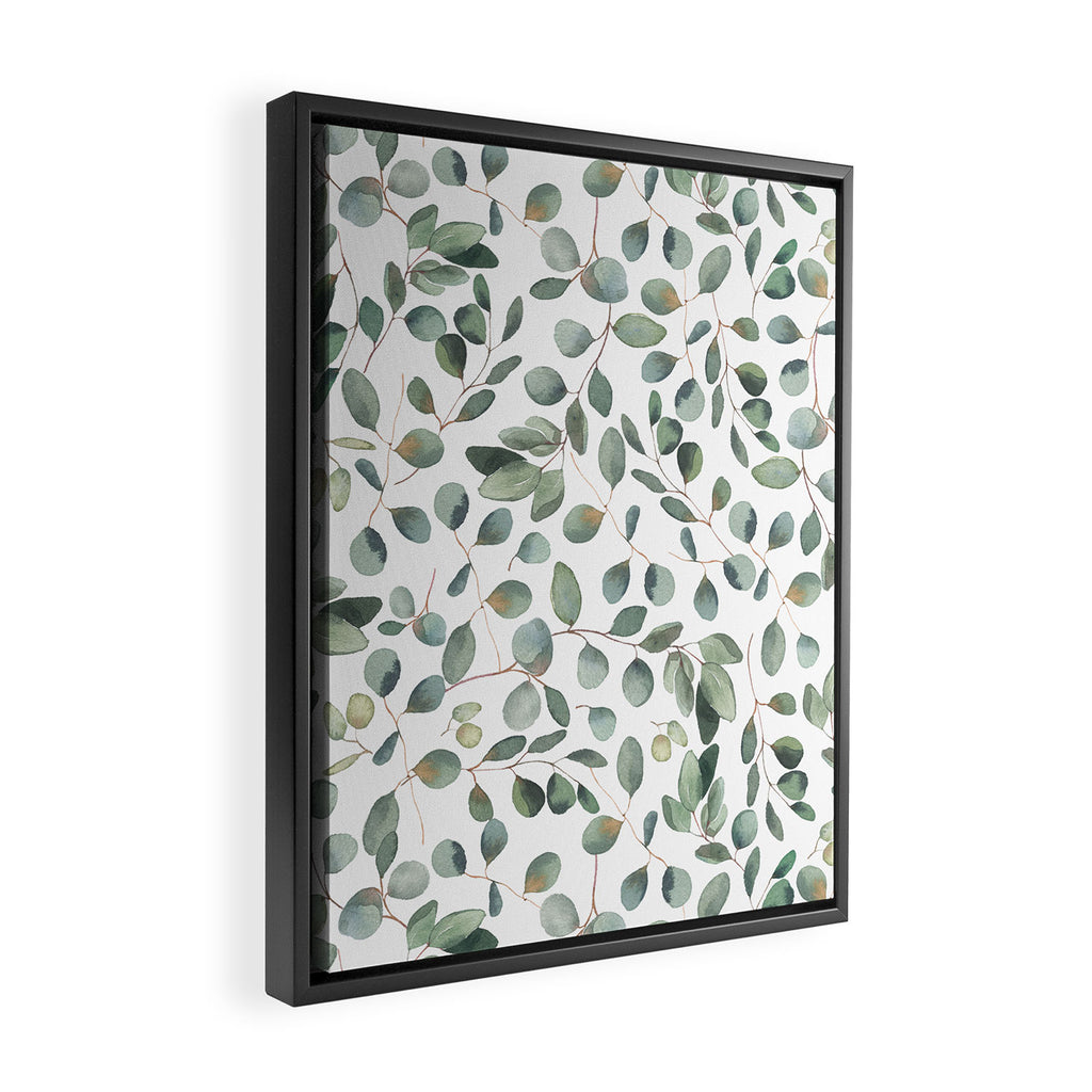 Eucalyptus Leaves Garden Framed Canvas Print Gallery Image 2