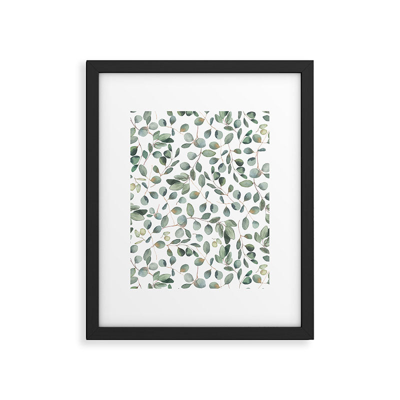 Eucalyptus Leaves Garden Framed Art Print Gallery Image 6