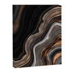 Glowing Marble Waves  Canvas Print Gallery Image 8