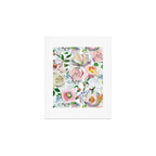Hand Drawn Vintage Spring Claude Monet Botanical Flower Garden Art Print Gallery Image 1