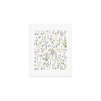 Hygge Summer Wildflowers Meadow Art Print Gallery Image 1