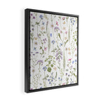 Hygge Summer Wildflowers Meadow Framed Canvas Print Gallery Image 2