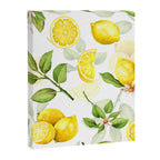mediterranean summer lemon branches on white Canvas Print Gallery Image 8