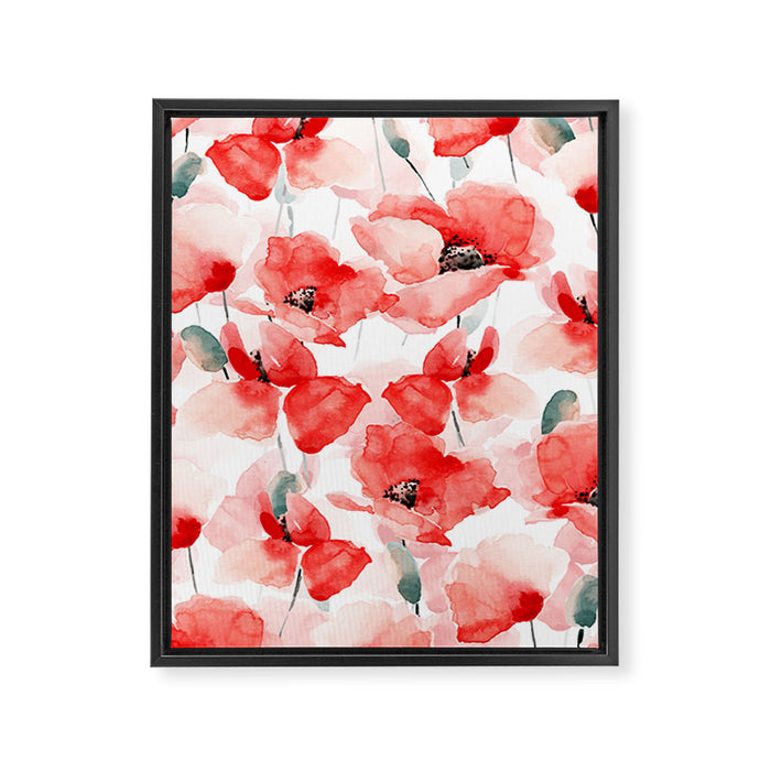 Poppies   Framed Canvas Print Gallery Image 1