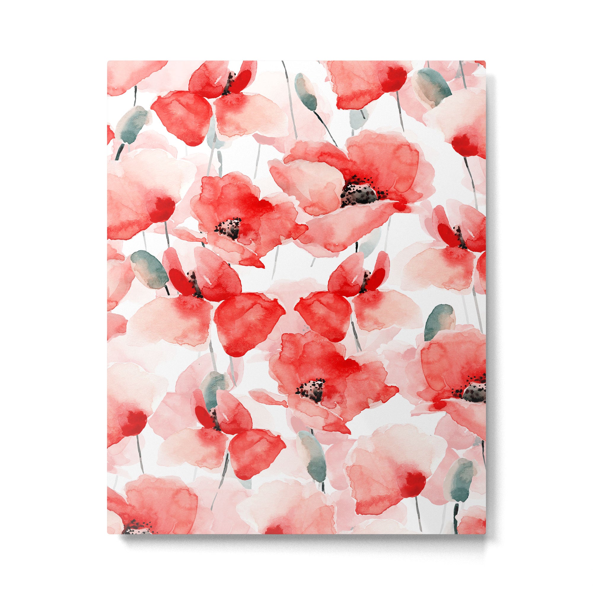 Poppies   Metal Print Gallery Image 6