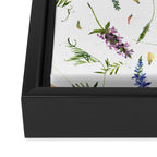 Scandinavian Midsummer Wildflowers Meadow  Framed Canvas Print Gallery Image 3