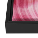 Summer Pink  Mermaid  Marble Framed Canvas Print Gallery Image 3