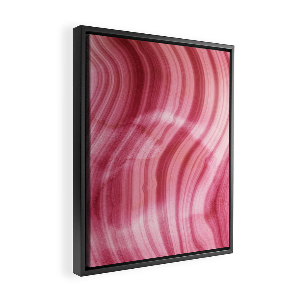 Summer Pink  Mermaid  Marble Framed Canvas Print Gallery Image 2