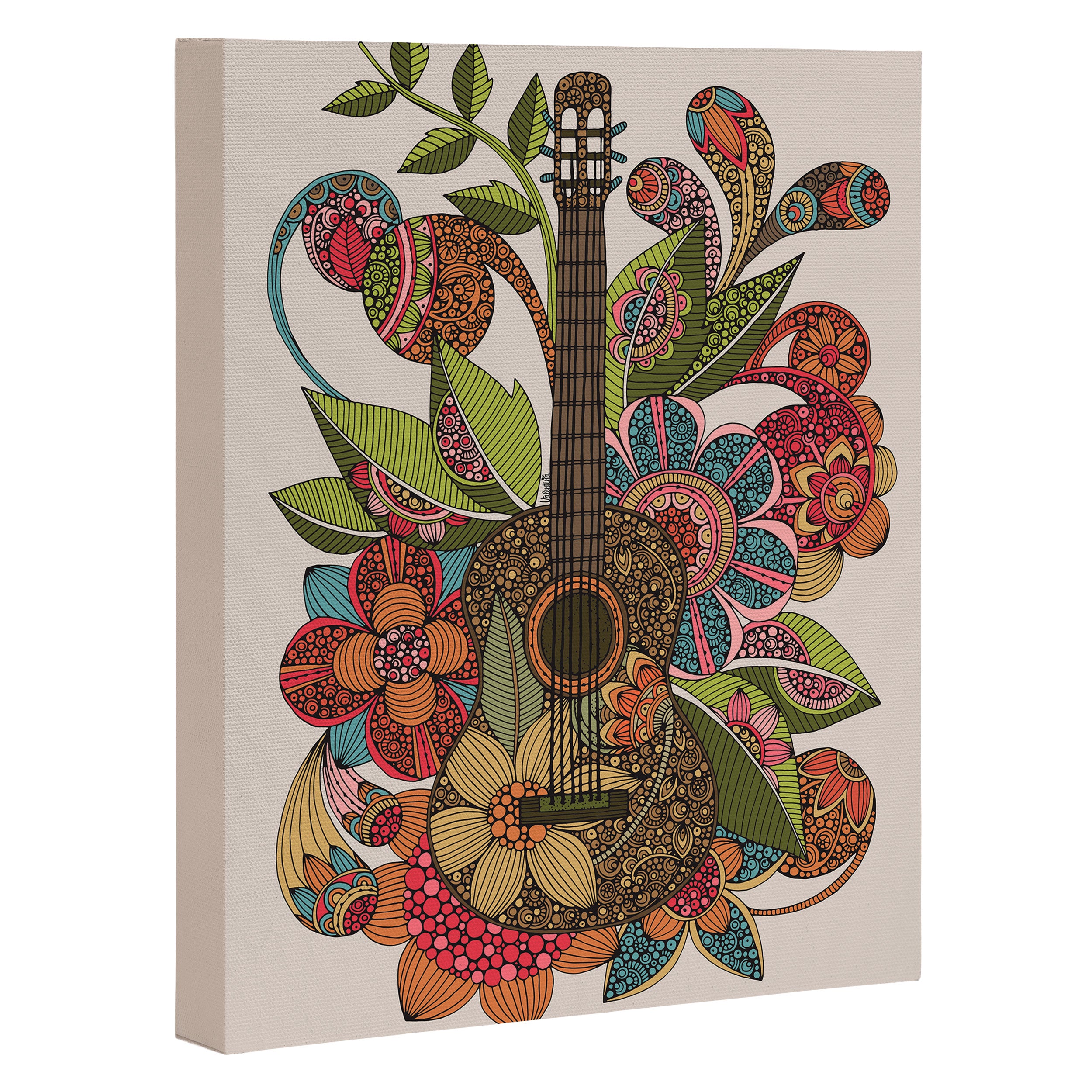 Ever Guitar Canvas Print Gallery Image 3