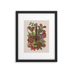 Ever Guitar Framed Art Print Gallery Image 5
