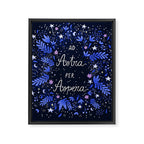 Ad Astra Per Aspera hand lettering  Framed Canvas Print Gallery Image 8