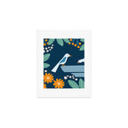 Bird bath  Art Print Gallery Image 1