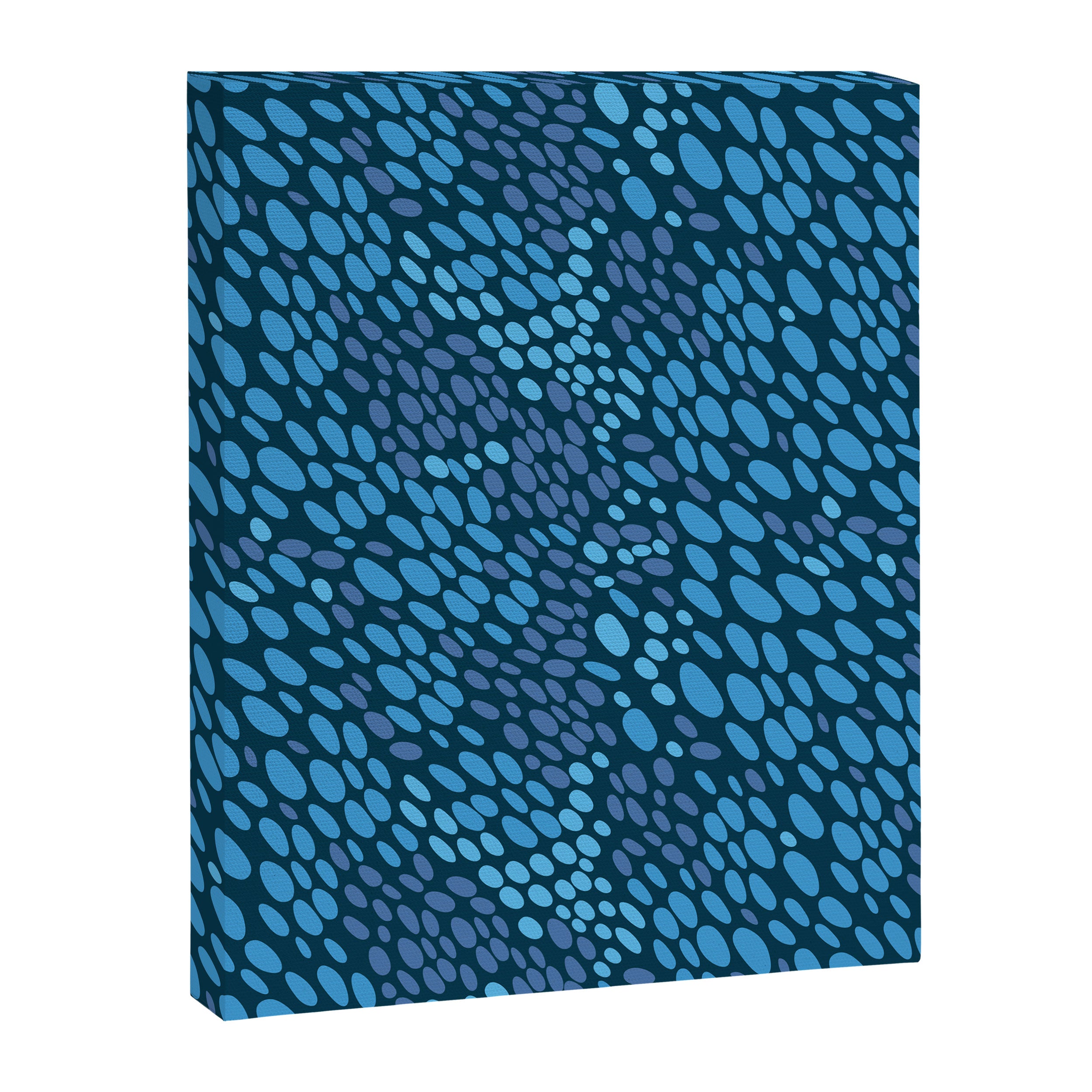 Blue Ocean Waves Canvas Print Gallery Image 8