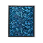 Blue Ocean Waves Framed Canvas Print Gallery Image 8