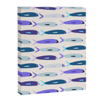 Blue Sardines Pattern Canvas Print Gallery Image 8