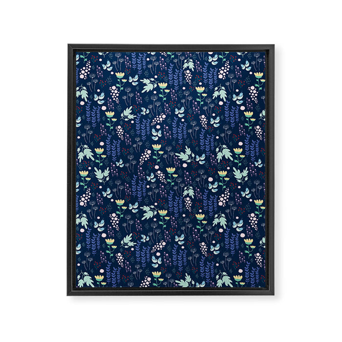 Blue water Framed Canvas Print Gallery Image 1