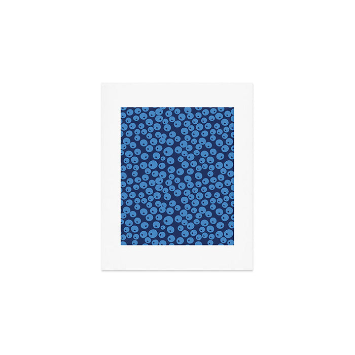 Blueberries pattern Art Print Gallery Image 1