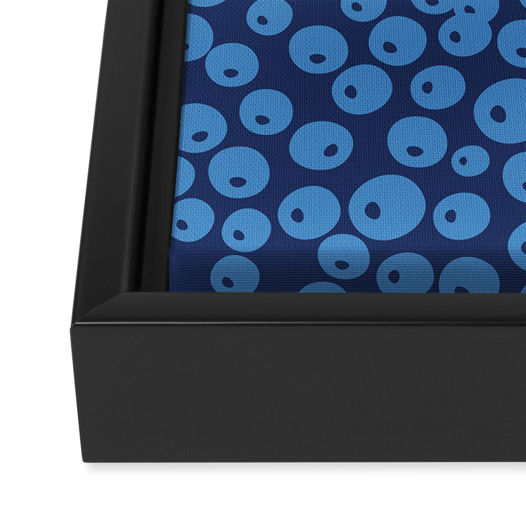 Blueberries pattern Framed Canvas Print Gallery Image 3