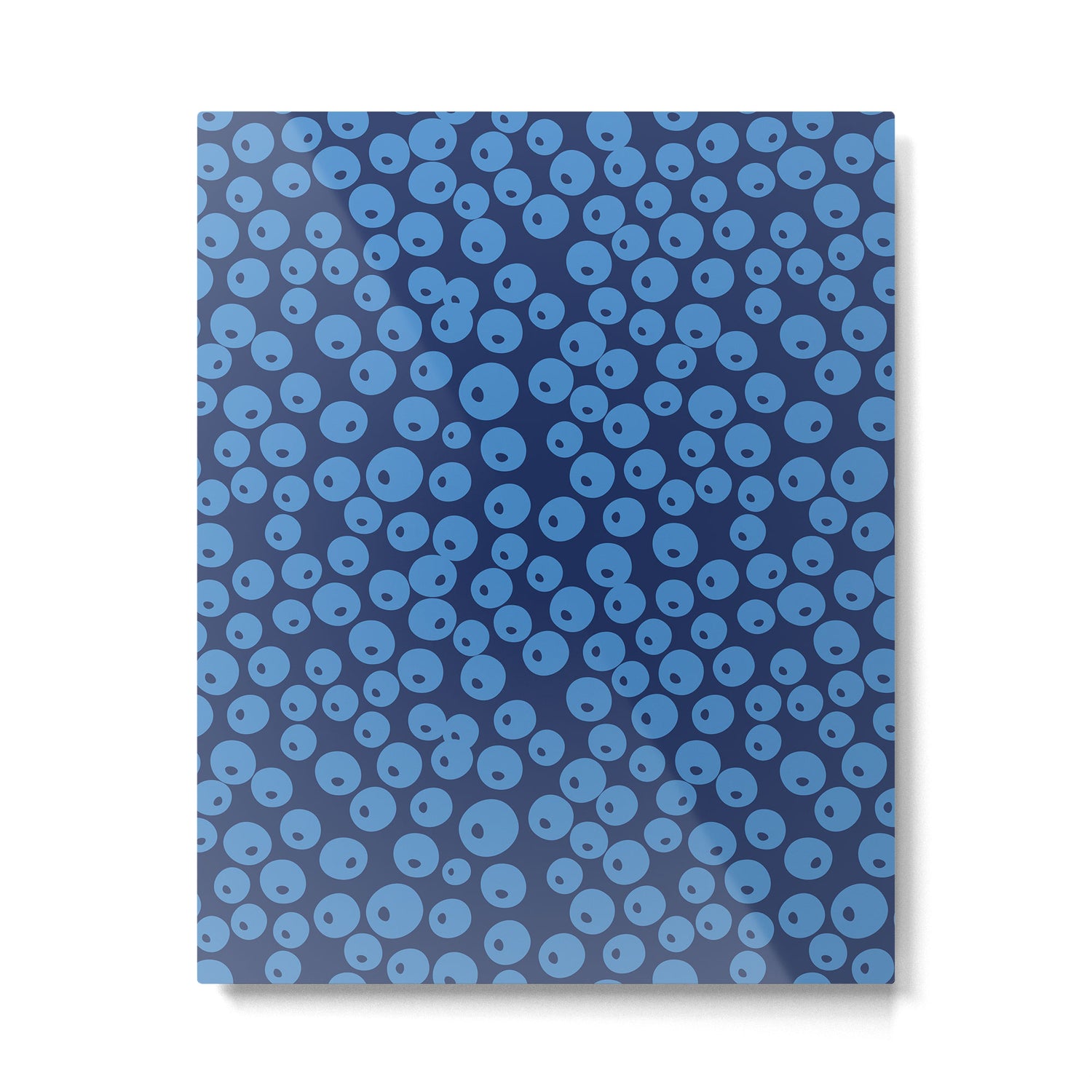 Blueberries pattern Metal Print Gallery Image 6