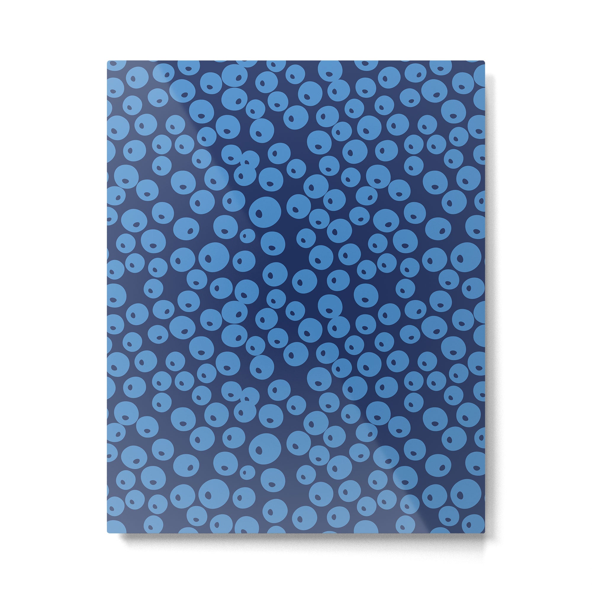 Blueberries pattern Metal Print Gallery Image 6