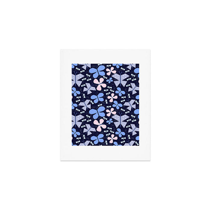 Butterflies at night Art Print Gallery Image 1