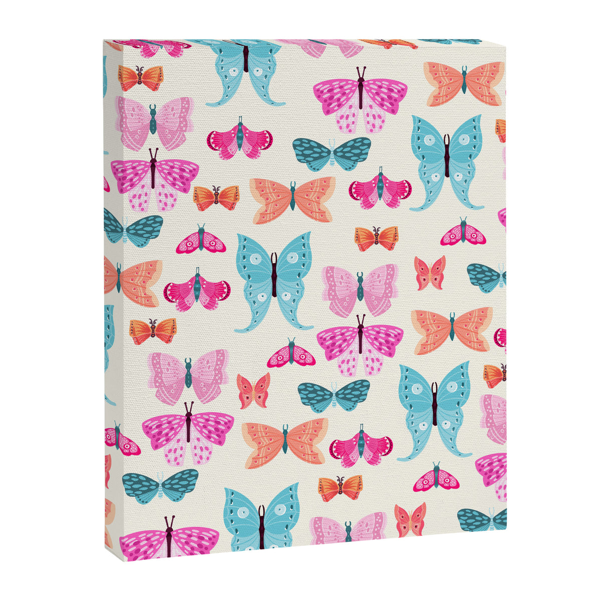 Butterflies in pink Canvas Print Gallery Image 8