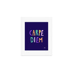 Carpe Diem lettering Art Print Gallery Image 1