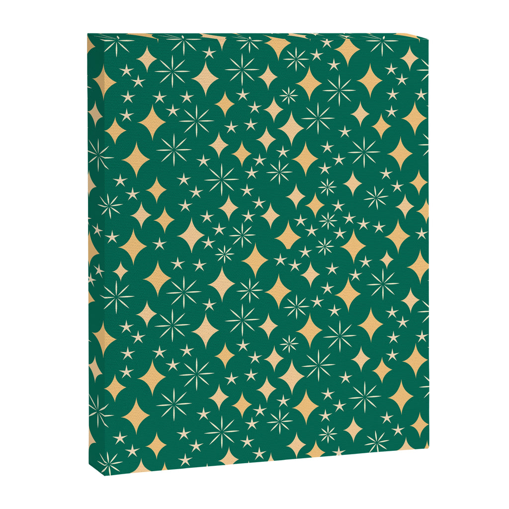 Christmas Lights pattern Canvas Print Gallery Image 8