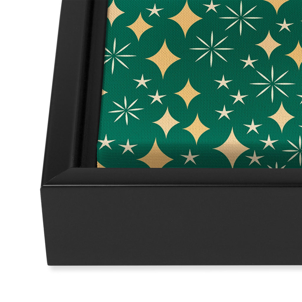 Christmas Lights pattern Framed Canvas Print Gallery Image 3