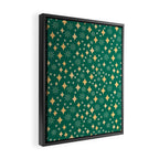 Christmas Lights pattern Framed Canvas Print Gallery Image 2