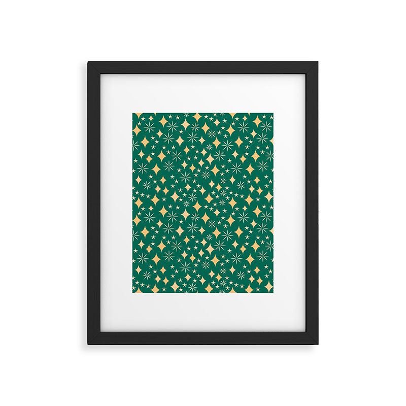 Christmas Lights pattern Framed Art Print Gallery Image 6