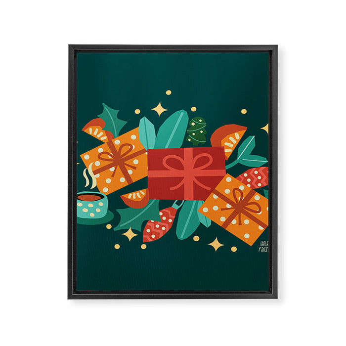 Christmas time Framed Canvas Print Gallery Image 1
