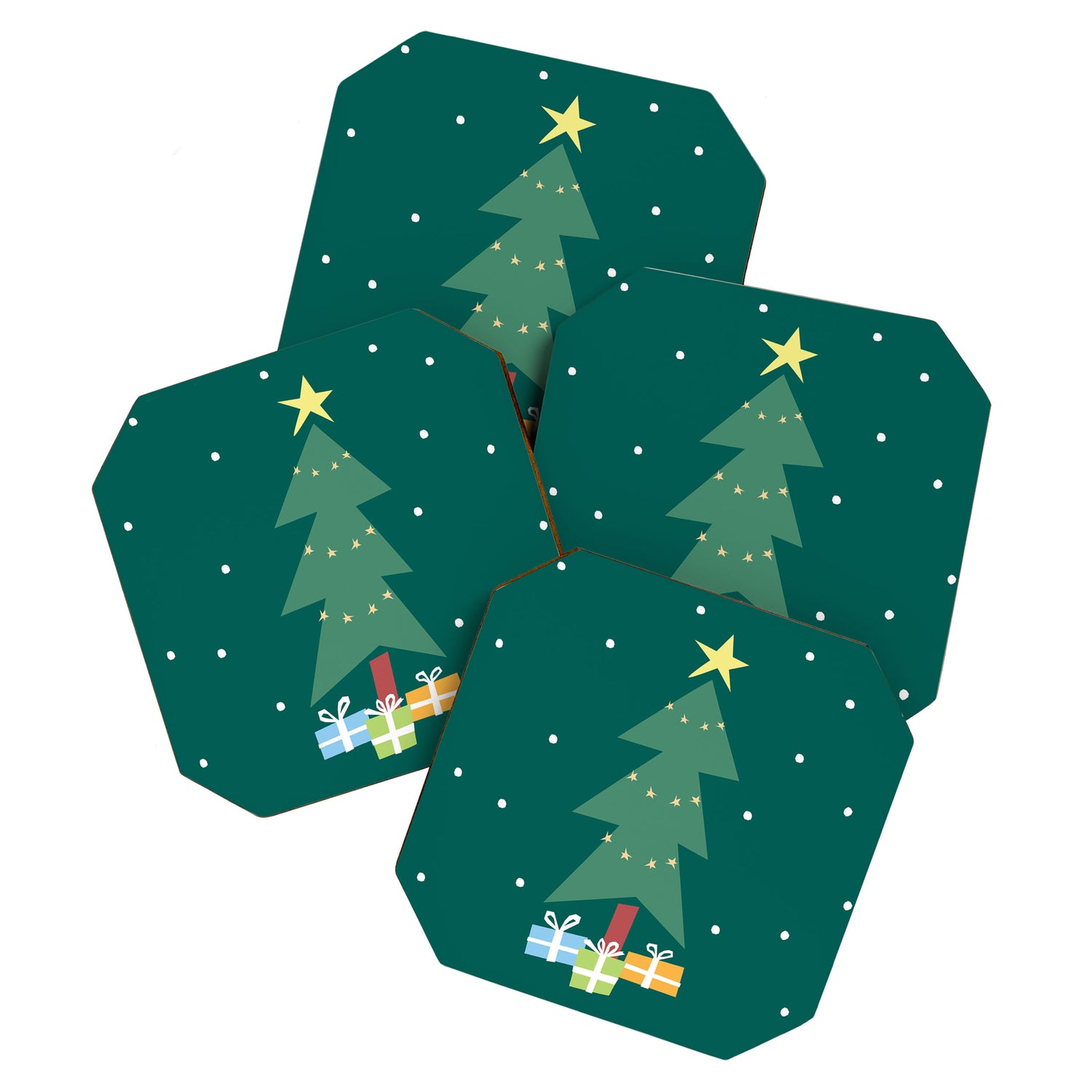 Christmas tree Coaster Gallery Image 1