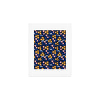 Colorful flowers pattern Art Print Gallery Image 1