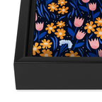 Colorful flowers pattern Framed Canvas Print Gallery Image 3