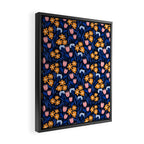 Colorful flowers pattern Framed Canvas Print Gallery Image 2