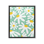 Daisy composition Framed Canvas Print Gallery Image 8