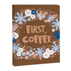 First coffee Canvas Print Gallery Image 8