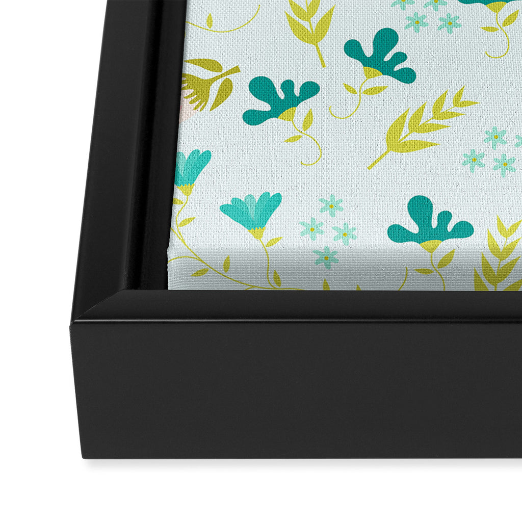 Flower garden Framed Canvas Print Gallery Image 3