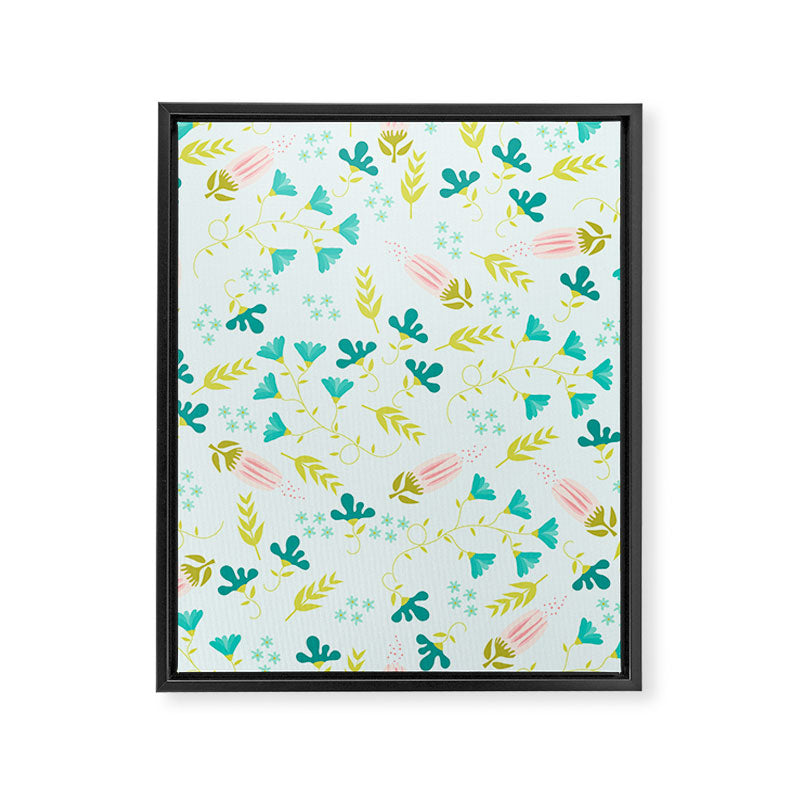 Flower garden Framed Canvas Print Gallery Image 8
