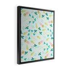 Flower garden Framed Canvas Print Gallery Image 2