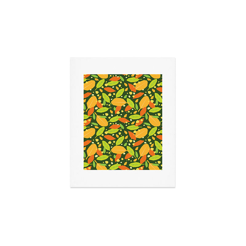 Foliage pattern Art Print Gallery Image 1