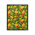Foliage pattern Framed Canvas Print Gallery Image 8