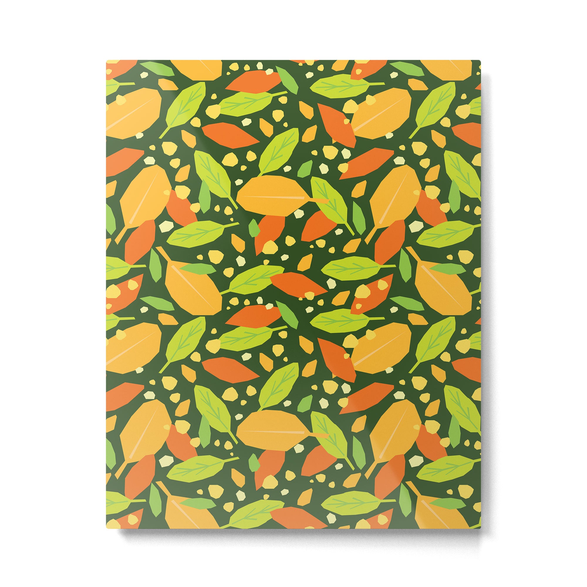 Foliage pattern Metal Print Gallery Image 6