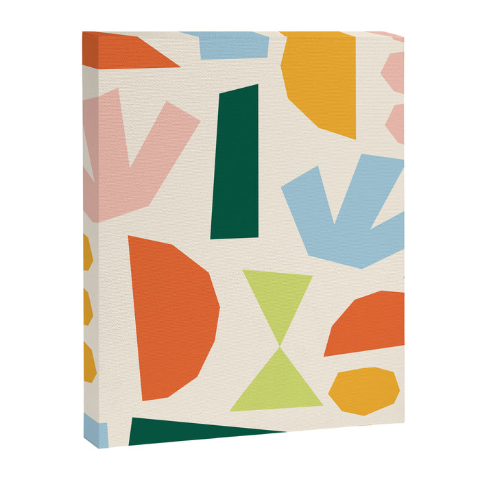 Geometrical abstract  Canvas Print Gallery Image 1